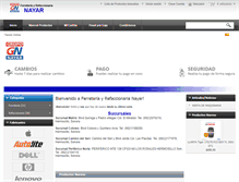 Tablet Screenshot of gruponayar.com
